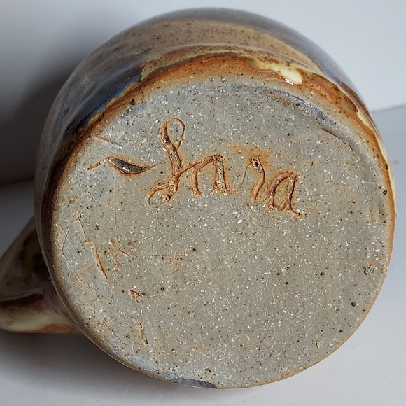 Vintage Handmade Studio Pottery Pitcher Vase - Picture 5 of 6